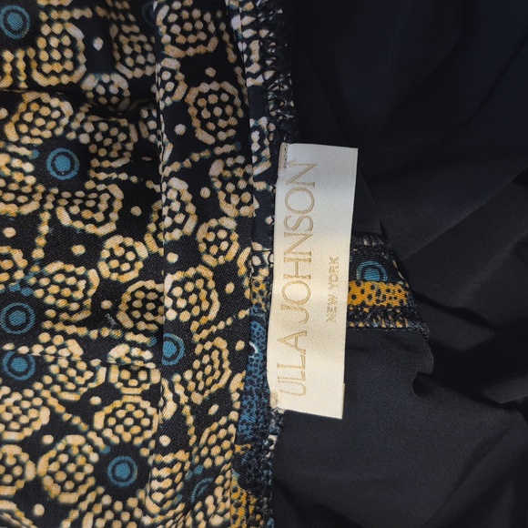 Ulla Johnson Annika Printed Blue Orange Maillot One Piece Swimsuit, $370. - Picture 6 of 12